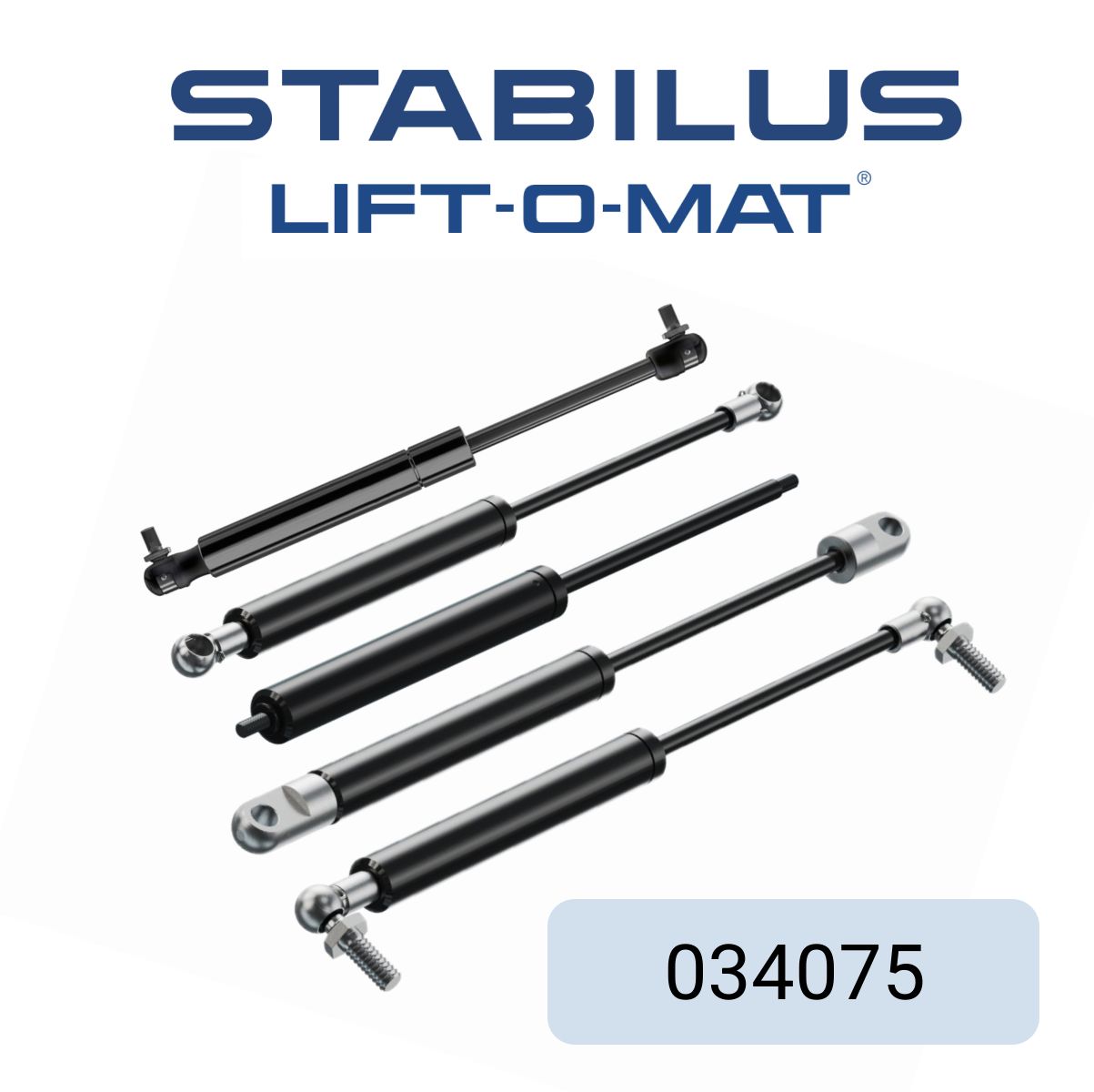 Газовый упор багажника STABILUS 034075 для VW