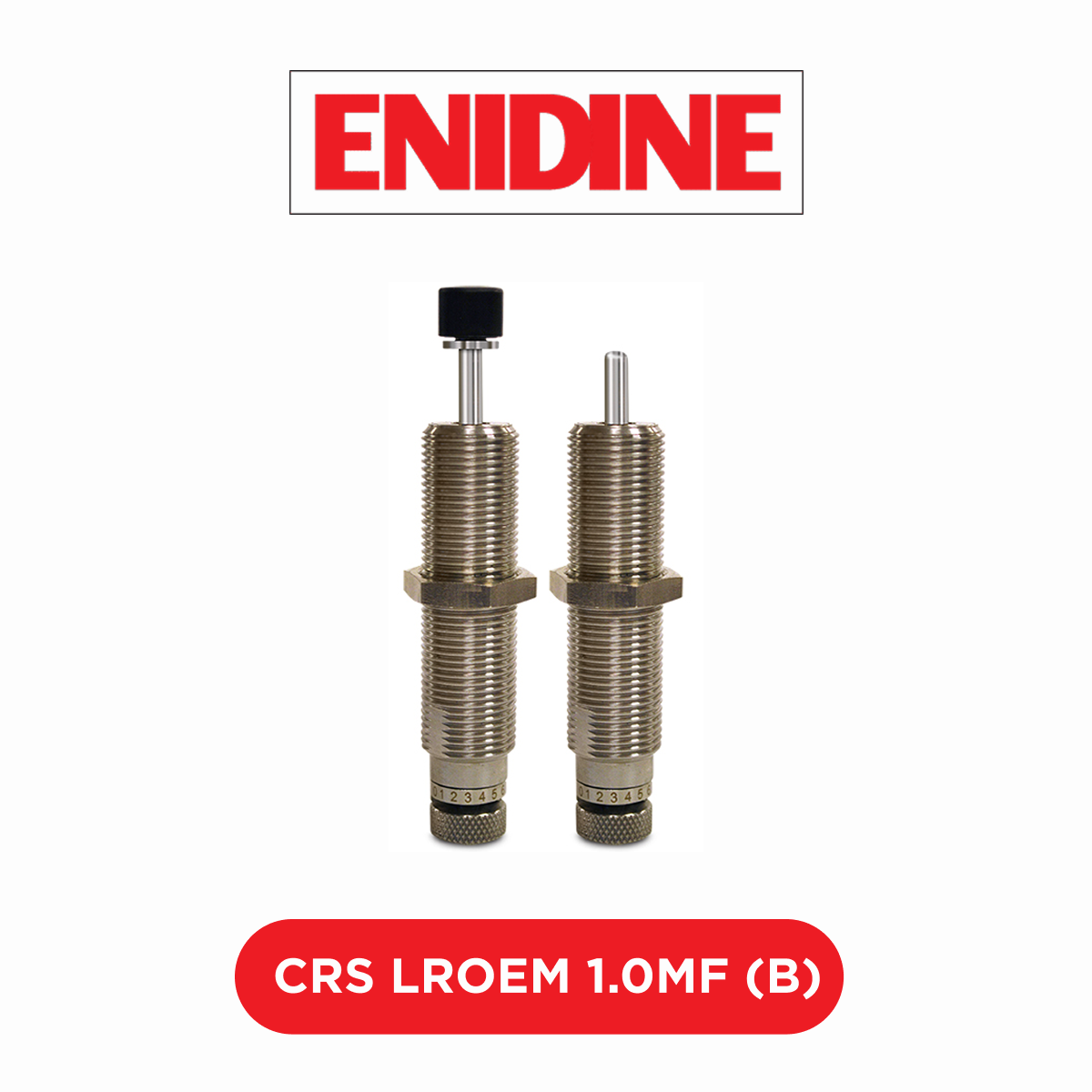Фото Регулируемые амортизаторы Enidine CRS LROEM 1.0MF (B), чертежи, характеристики, размеры