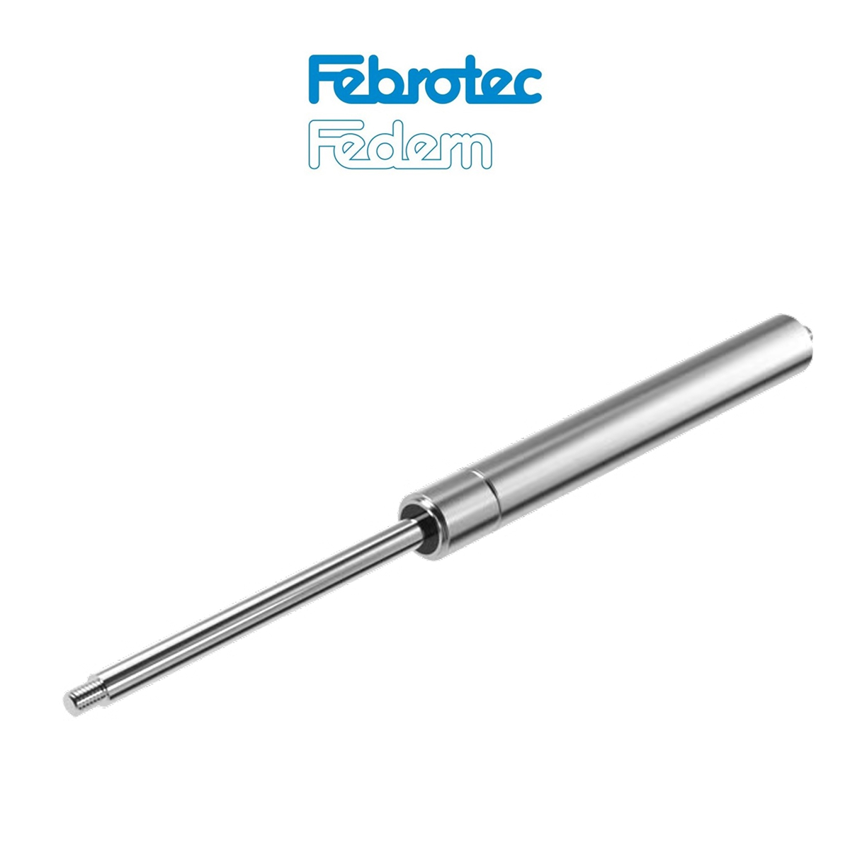 Фото Нержавеющие газовые пружины Febrotec X, чертежи, характеристики, размеры