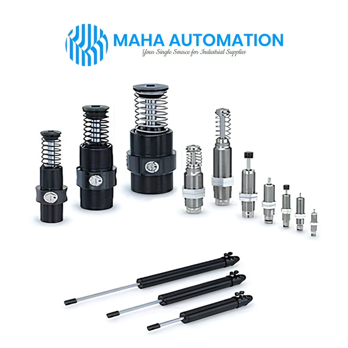 Фото Демпферы Maha Automations, чертежи, характеристики, размеры
