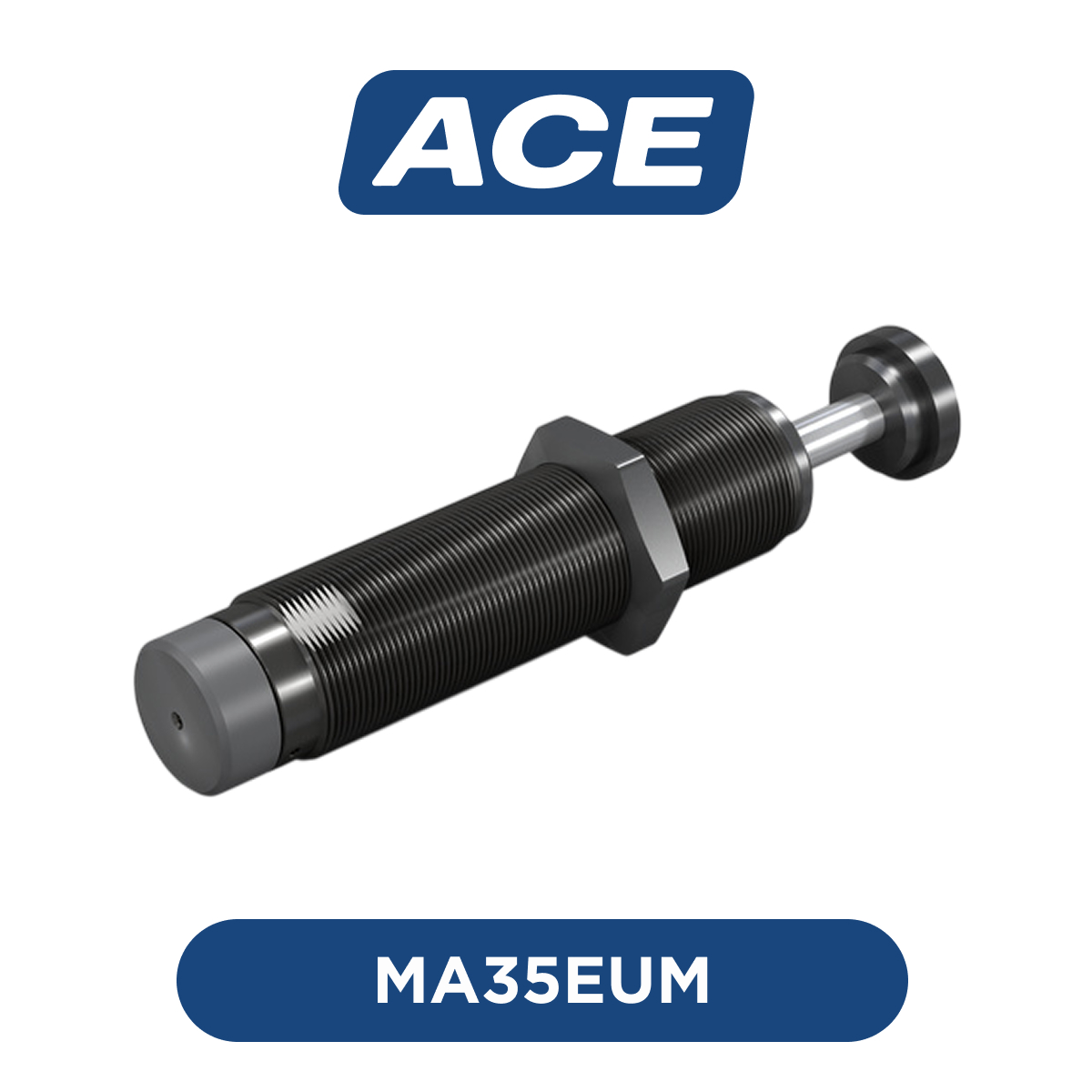 Фото Миниатюрные амортизаторы ACE MA35EUM, чертежи, характеристики, размеры