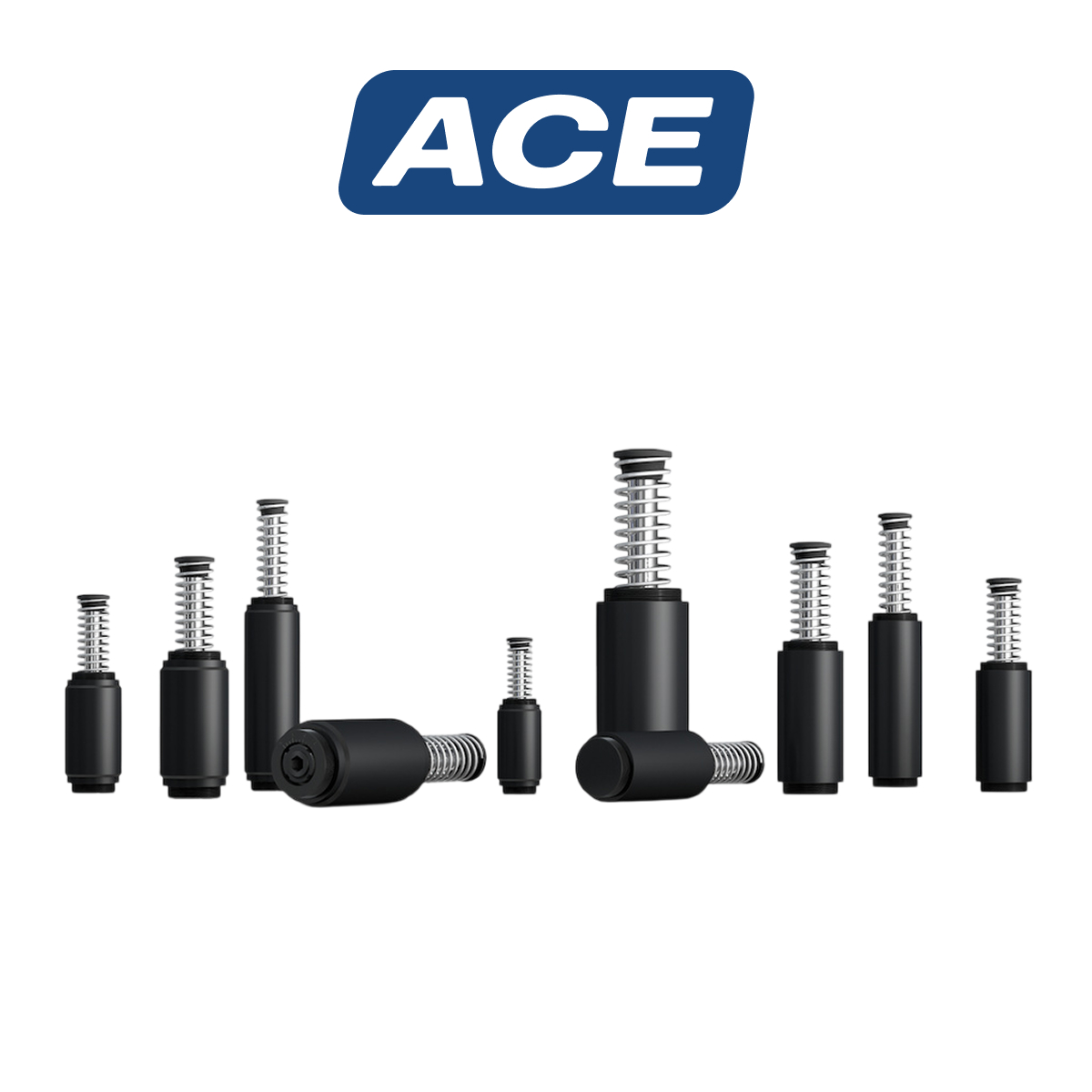 Тяжелые промышленные амортизаторы ACE Controls в наличии