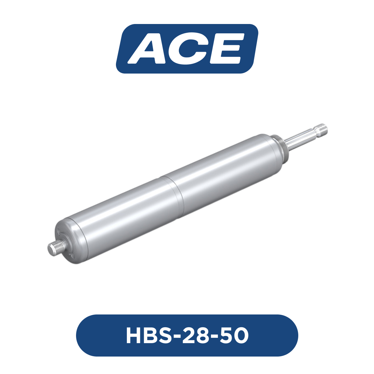 Фото Гидравлические демпферы ACE HBS-28-50, чертежи, характеристики, размеры