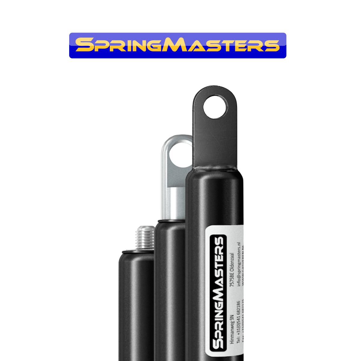 Фото Газовые пружины SpringMasters, чертежи, характеристики, размеры